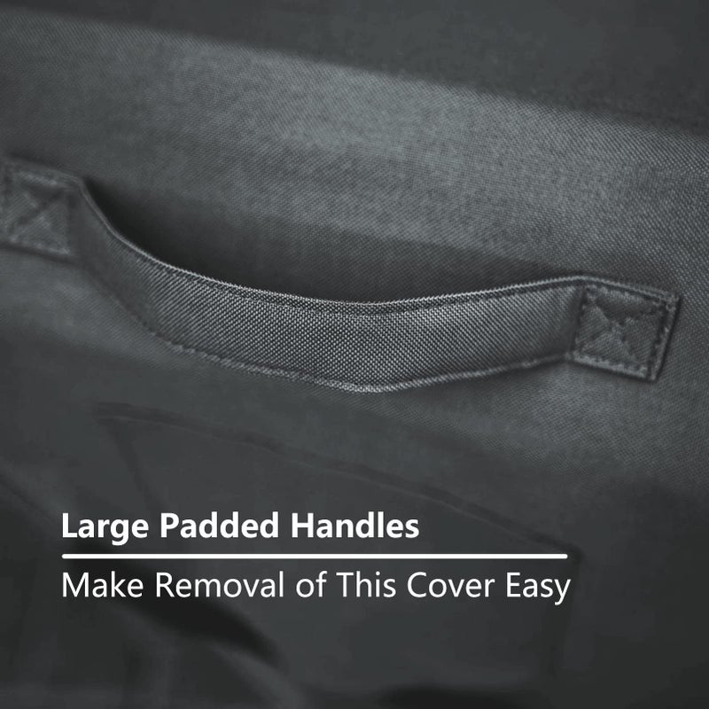 ANANMEI Outdoor Swivel Lounge Chair Cover 2 Pack  (37.5"" L x 39.25"" W x 38.5"" H) 100% Waterproof Heavy Duty Outdoor Chair Covers  Patio Furniture Cover for Swivel Patio Lounge Chair (Grey) - Image 3